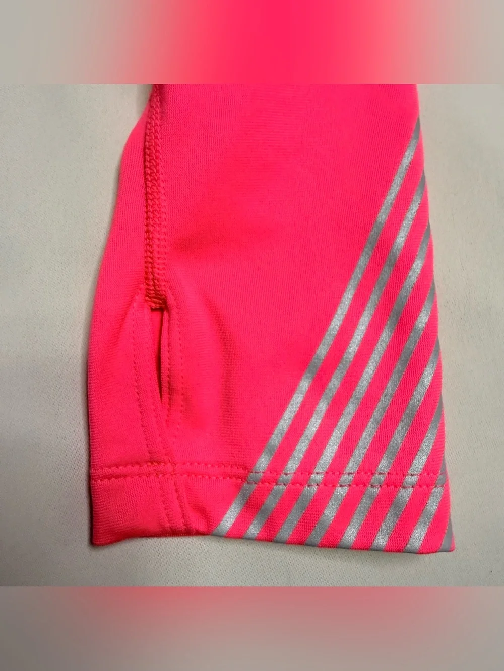 Nike Running Dri-FIT Neon Pink Reflective Quarter Zip Pullover XS
